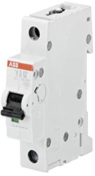 Interruptor automático S201-C50, 1P, curva tipo C, 50 A, capacidad de corte máxima de 6 kA a 230/400 VAC (Referencia: ABB 2CDS251001R0504)