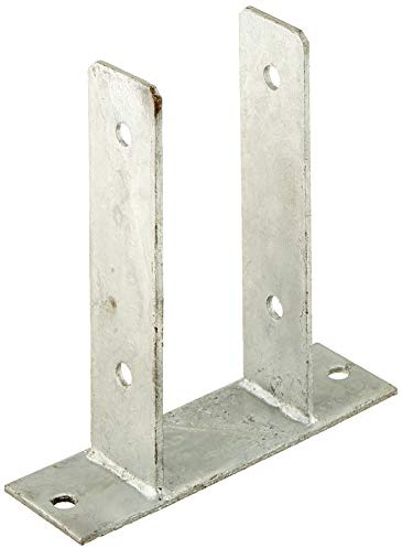 Connex Pfostenträger U-Form, zum Aufschrauben, 91 x 50 x 60 x 200 x 200 x 4 mm, HV4253