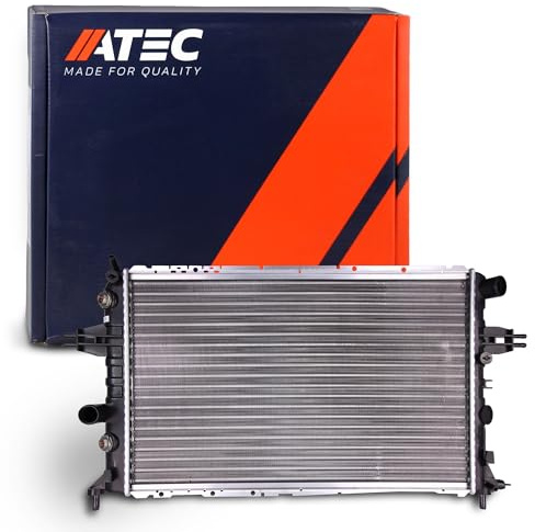 ATEC Germany 1x Radiatore motore Radiatore acqua per auto con aria condizionata Compatibile con OPEL ASTRA G (T98) (F70), ZAFIRA A (T98)