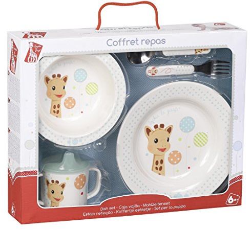 Sophie la Girafe – Fresh Touch – Melamin-Menüset – Ballonversion