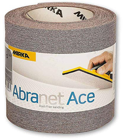 Mirka ac5by001323r Abranet Ace X Rollo de 10 m Grip P320, 115 mm