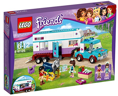 LEGO 41125 Friends Horse Vet Trailer Construction Set