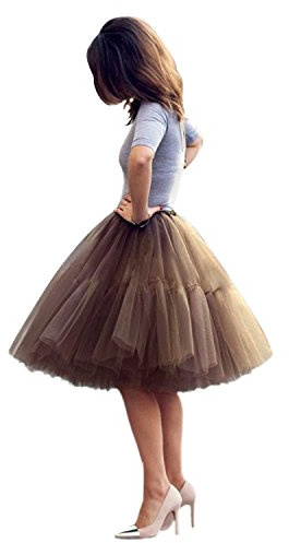 Babyonline dam tyllrock 5 lager prinsessa vikning rock Tutu organza Petticoat baletttrock underkjol spettiskkjol