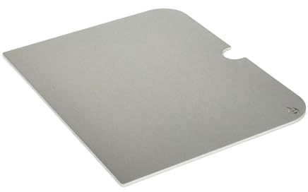 Grillrost.com Das Original Grillplatta i rostfritt stål | Plancha passar till Weber Go Anywhere - ersätter en grillhalva