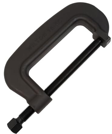 Wilton Brute Force C-Clamp, 10-7/16 Opening, 4-1/8 Throat, 35000 Lbs. Clamping Force (Model 10 F.C.)