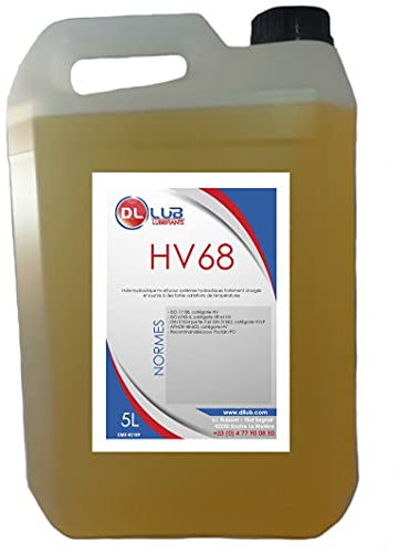 DLLUB - HUILE HYDRAULIQUE HV 68-5 litres