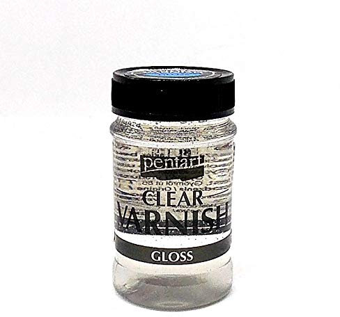 Zita`s Creative Klarlack glänzend 100ml - auf Lösungsmittelbasis - Bastellack, Schutzlack, Glanzlack, Mattlack