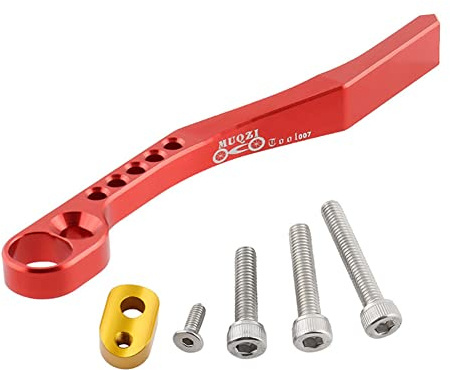 HEIBTENY Fouet à chaîne de vélo, guide de chaîne, attrape-chaîne, cache-chaîne, accessoire de vélo, attrape-chaîne en alliage d'aluminium pour vélos de route