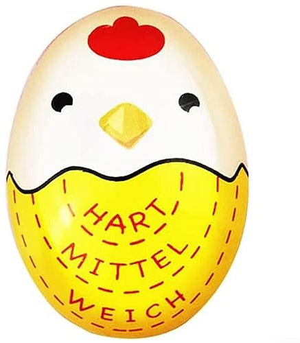 Oniissy Eieruhr, Farbwechsel, wiederverwendbar, sicher gekochte Eier, Kochwerkzeug, Geschenk und Heimgebrauch