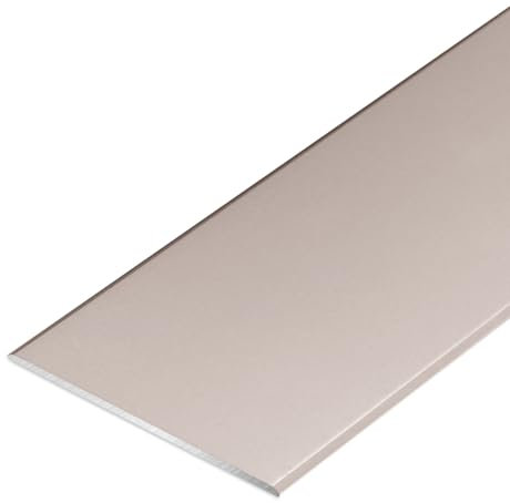 Übergangsprofil Selbstklebende Übergangsstreifen für Ebene Böden, 7cm Breite Fugenabdeckungsleiste aus Metall für Küchen-/Badezimmerböden, Verbindungsleiste für Fliesen- und Vinylfugen(Purple Gold)