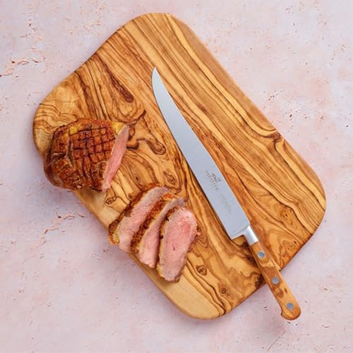 Sabatier - Couteau à Découper IDEAL PROVENÇAO 100% Forgé - 20 cm | Fabriqué en France, Lame et Rivets en Inox, Parfait pour Trancher la Viande