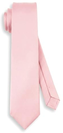 TigerTie Herren Krawatte – Einfarbiges klassisches Design, 7,5 cm breit, ideal für Business & festliche Anlässe