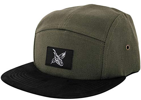 Blackskies® 5-panelkeps | Män kvinnor baseballkeps med blommönster unisex surfskridskoåkning basecap camper keps – män kvinnor streetwear utomhus sommar fritid, Port Louis, one size