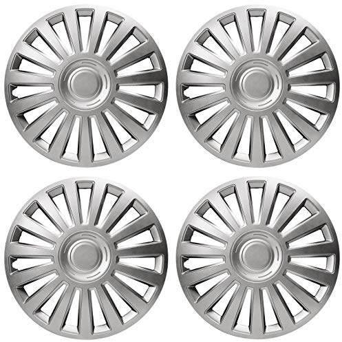 UKB4C 4 x Wheel Trims Lux Hub Caps 15 Covers fits Vauxhall ASTRA CORSA AGILA MERIVA
