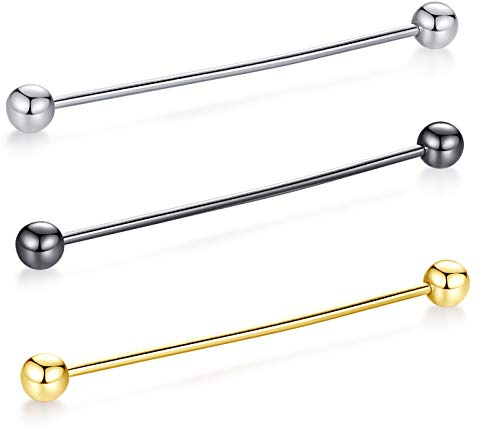 HONEY BEAR 1 Stück Herren kragennadel Anzug Hemd Kragenstift Kragen Pins Bar Krawattenknoten Bar für Hochzeit Geschenk,Kegel Silber,MEHRWEG