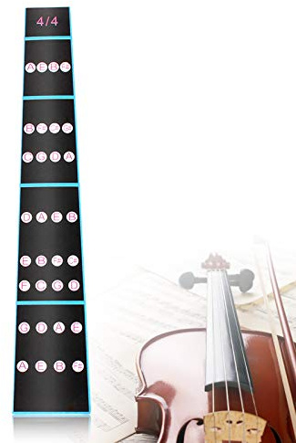 Violin Finger Sticker, Label Guide 4/4 Notes, Frets and Fingerboard Marker for Beginner
