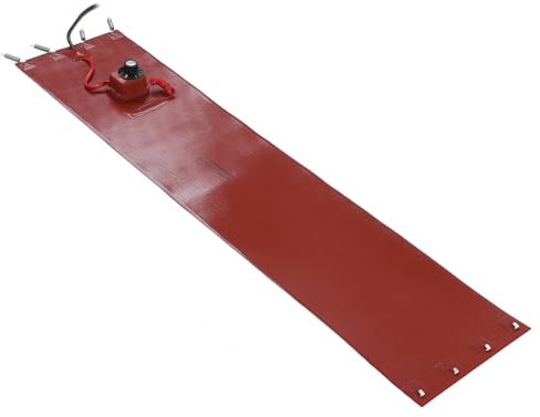 Calentador de Tambor, Almohadilla de Calefacción Flexible de 1200 W para Tambor de Aceite con Termostato, Adecuado para Aplicaciones Industriales (EU enchufe 220V)