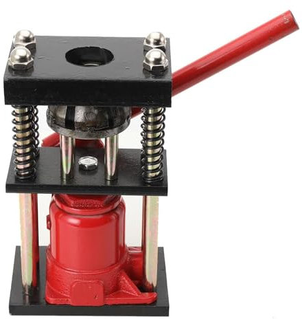 Tubo Flessibile Idraulico Manuale da 8-20 Mm, Pinza Crimpatrice da Banco con Martinetto a Bottiglia, Pinza Idraulica per Pressatura Tubi Flessibili Ad Alta Pressione, per Tubi in PVC/Gomma