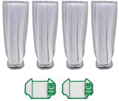 Waremax 4 Staubsaugerbeutel + 2 Filter kompatibel mit Vorwerk Kobold VK7 FP7 VK7S FP7S - Premium Ersatzteile für Akkusauger mit HEPA Technologie