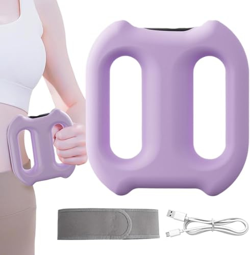 Faszien Massagering, Multifunktionaler Ganzkörper Silikon Faszien Ring, Faszienring, Massagegerät Kabellos Roller Mit Gürtel für Entspannung Fitness Frauen Männer Läufer Oberschenkel Bauch