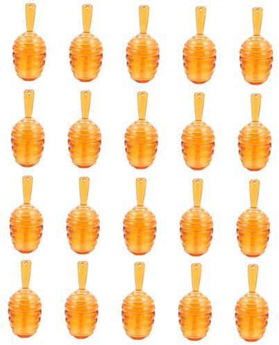 IWOWHERO 20 Pièces Tubes à à Rechargeables Forme de Pot Marron Conteneurs Étanches pour Gloss DIY Cadeaux et Échantillons