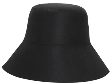Aymzbd Sauna Hat Transpirable Cómodo Reutilizable Fabricado en Fieltro Grueso Accesorio Portátil y Práctico para Protección del Cabello Contra el para, Negro