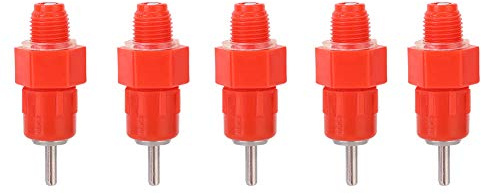 Cocoarm Bevitore Automatico per Capezzoli d'Acqua per Polli da 100 Pezzi, Design Durevole per Pollame, Fornitura di Acqua Pulita per Polli, Anatre e Oche