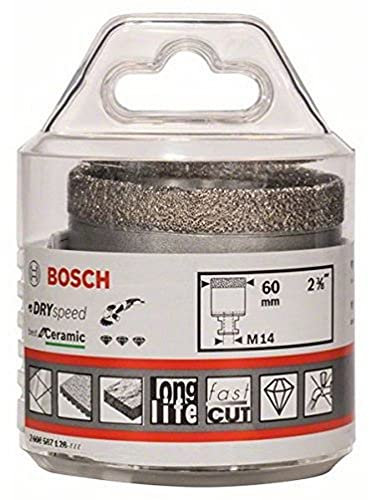 Bosch 2 608 587 128 - Coronas de diamante para perforación en seco Dry Speed Best for Ceramic (60 x 35 mm)