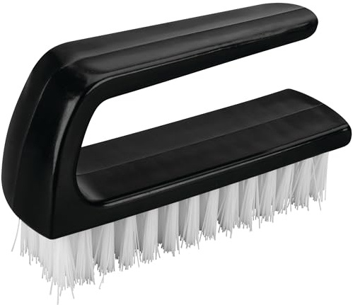 PERFORMANCE TOOL Nagelbürste, 20127, Fingernail Brush - Large Brush with Long Bristles for Hand and Nail Scrubbing - Durable and Long Lasting Nylon Bristles - Professional Quality