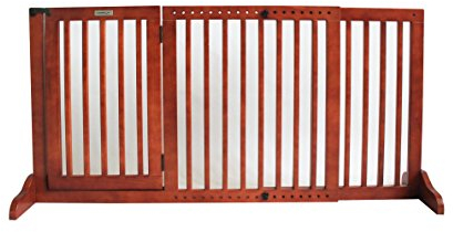 Simply Shield Supreme M | Hunde-Barriere | Hunde-Absperrgitter | Verstellbare Breite mit Tür