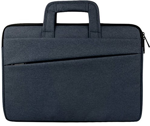 LaoZan Sacoche de Transport en Ordinateur portable Housse pour Tablette PC, Ordinateur Portable,Macbook, Ultrabooks, Anti-Chocs, Multi-fonctionnel 12 Marine