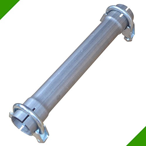 Ø 43x300mm Rohrverbinder Reparaturrohr Rohr mit Aufweitung Auspuff Schelle Universal Klemmstück Doppelschelle Abgasanlage Rohrschelle Verbindungsstück