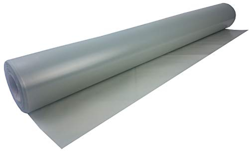 uficell Aqua-Stopp Film de construction, film PE, pare-vapeur; 0,2 mm d'épaisseur; sous sols stratifiés/parquets avec humidité résiduelle accrue ou utilisation d'un chauffage au sol (100 m²(50 x 2m))