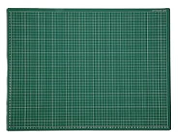 Garden Mile® A2 Grün Selbstheilende Anti-Rutsch-Schneidematte mit Gitterlinien für präzises Schneiden, Basteln, Patchwork, Quilten, Kunstprojekte (A2 Schneidematte)