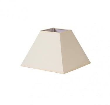Pantalla Piramide Mezzo E27 Beis 35dx15dx25h Tejido Popelin