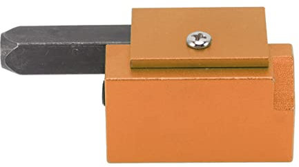 FRZY Scalpello angolare, Strumento per scalpello per Legno Strumento per squadrare Gli Angoli a Filo per incastrare Lo scalpello per Legno (d'oro)