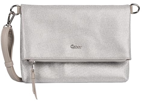 Gabor bags Jasmina Damen Umschlagtasche Umhängetasche Klein Silber