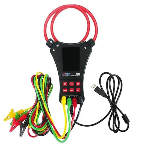 ETCR ETCR7350 Ac 0.0A ~ 6000A Coil/Flexible Coil Clamp Power Meter Three Phase Clamp Power Factor Meter(ETCR7350)