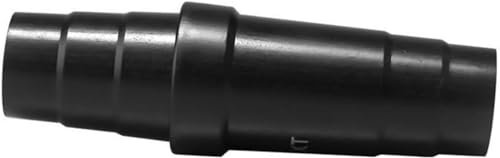 1Pc Black Vacuum Hose Adapter Vacuum Cleaner Tool Adapter Vacuum Cleaner Hose Connector Vacuum Cleaner Hose Fitting ABS Material Vacuum Hose Reducer Vacuum Parts and Accessories (5.67L x 1.24W)