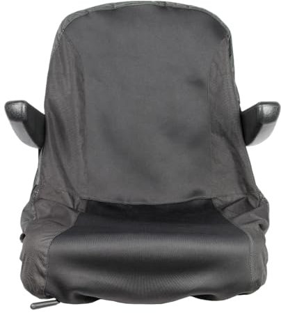 Funda para asiento de tractor - Funda impermeable para asiento de tractor, protector de asiento para cortacésped | Funda para asiento de tractor para cortacésped con bolsillos de almacenamiento, funda