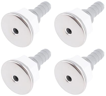 4 st badkar luftbubbla jetmunstycke PVC SPA badkar rakt bubbelmunstycke för pooltillbehör