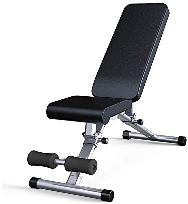 PUFAHAU Kleine Hantel-Trainingsbank - Fitnessstuhl Sit-Up-Board Multifunktions-Hantelbank für Bankdrücken Bank Fitnessgeräte Dominal Board Fitness Hantel