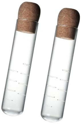 Cabilock 2piezas Infusores De Té Decorativos De Vidrio Diseño De Tubo Para Tazas De Té Casa Herramienta