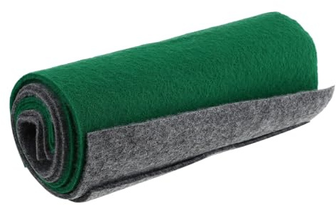 ibasenice Alfombra Sustrato para Reptiles Absorbente y Lavable, Material No Abrasivo, Tamaño 50x30 Cm, Uso en Terrarios para Serpientes, Lagartos y Tortugas, Set de 4 Piezas (2 Gris 2 Verde