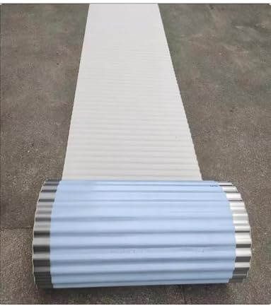 Generico Pannello for tetto antirumore, cartone ondulato insonorizzato, lamiera fonoassorbente in acciaio inossidabile for fabbriche e finestre(100x200cm)