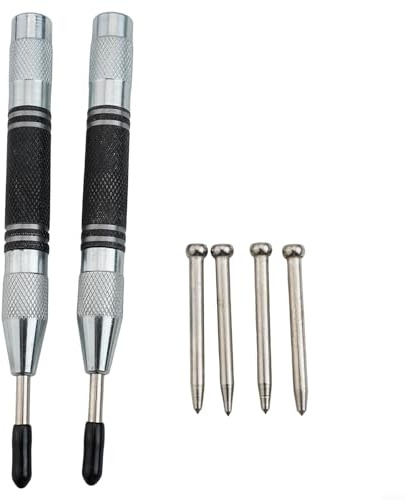 This Practical Two Piece Center Punch Kit Is Essential For Anyone Looking To Make Accurate Marks On Various Materials Effortlessly