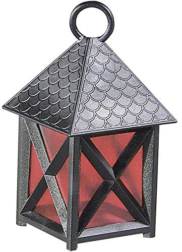 Kahlert Licht 20680 Puppenhauszubehör, schwarz, rot, 30 mm