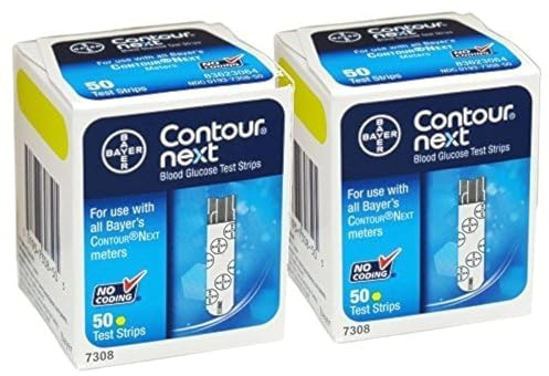 Bayer Contour Next, 100 Strips by Contour-Next