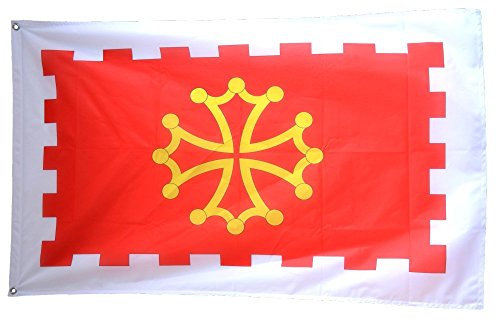 Flaggenfritze® Flagge/Fahne Frankreich Departement AUDE - 90 x 150 cm