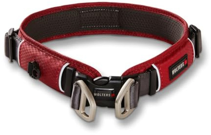 Wolters Halsband Active Pro Comfort, Größe:40-45 cm, Farbe:rot/anthrazit